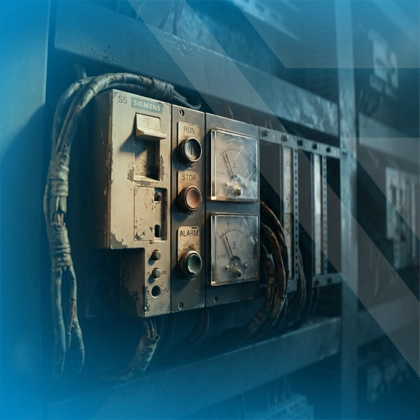 Eski PLC sistemi modernizasyon öncesi